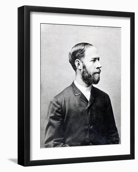 Heinrich Rudolph Hertz-German photographer-Framed Giclee Print