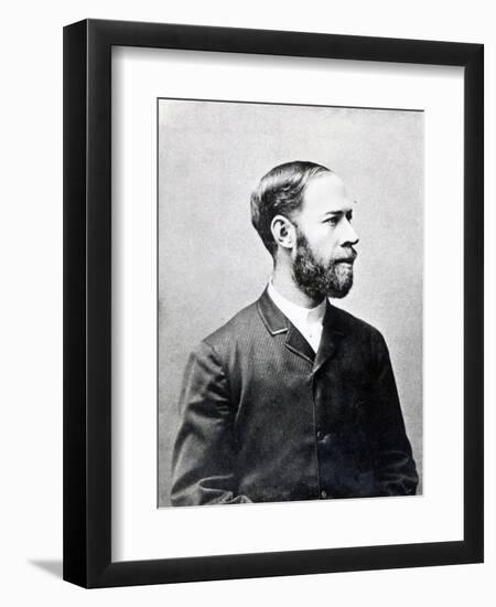 Heinrich Rudolph Hertz-German photographer-Framed Giclee Print