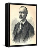 Heinrich Schliemann, (1822-1890), German Archaeologist, 1893-null-Framed Stretched Canvas