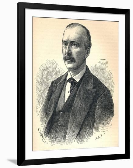 Heinrich Schliemann, (1822-1890), German Archaeologist, 1893-null-Framed Premium Giclee Print