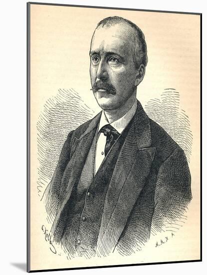 Heinrich Schliemann, (1822-1890), German Archaeologist, 1893-null-Mounted Giclee Print