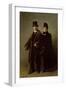 Heinrich Schliemann (1822-90) and His Wife-Eugene Broerman-Framed Giclee Print