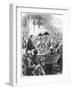 Heinrich Schliemann Lecturing in London, 1877-null-Framed Giclee Print