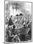 Heinrich Schliemann Lecturing in London, 1877-null-Mounted Giclee Print