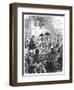 Heinrich Schliemann Lecturing in London, 1877-null-Framed Giclee Print