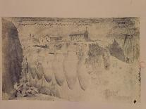 View of the Troy Excavations Seen from the West-Heinrich Schliemann-Giclee Print