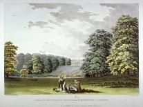 Gardens at Hampton Court Palace, Hampton, Middlesex, 1798-Heinrich Schutz-Stretched Canvas
