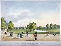 View in St James's Park of Buckingham House, Westminster, London, 1798-Heinrich Schutz-Giclee Print