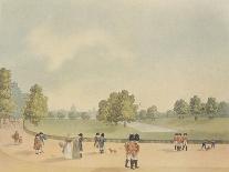 Gardens at Hampton Court Palace, Hampton, Middlesex, 1798-Heinrich Schutz-Framed Giclee Print