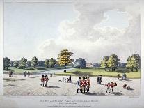 Gardens at Hampton Court Palace, Hampton, Middlesex, 1798-Heinrich Schutz-Framed Giclee Print