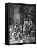 Heinrich V at Rome-Alphonse Mucha-Framed Stretched Canvas