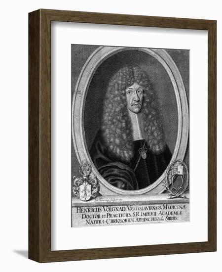 Heinrich Volgnadius-Johann Tscherning-Framed Art Print