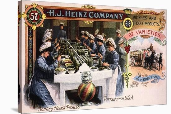 Heinz Trade Card, c1900-null-Stretched Canvas