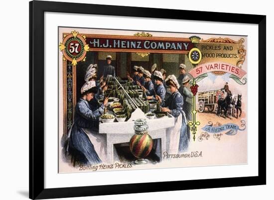 Heinz Trade Card, c1900-null-Framed Giclee Print