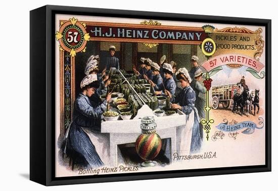 Heinz Trade Card, c1900-null-Framed Stretched Canvas