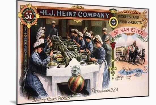 Heinz Trade Card, c1900-null-Mounted Giclee Print