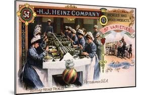 Heinz Trade Card, c1900-null-Mounted Giclee Print