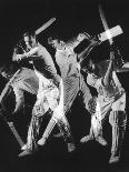 A Batsman Exhibitis Four Different Shots-Heinz Zinram-Photographic Print