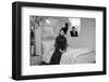 Heiress and Fashion Designer Gloria Vanderbilt with Husband Wyatt Cooper, New York, 1974-Alfred Eisenstaedt-Framed Photographic Print