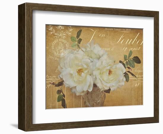 Heirloom Bouquet 3-Cristin Atria-Framed Art Print