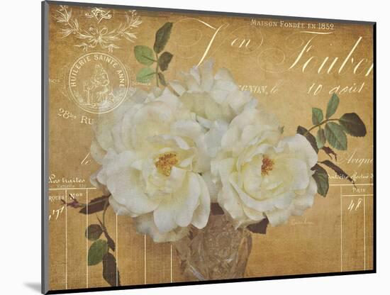 Heirloom Bouquet 3-Cristin Atria-Mounted Art Print