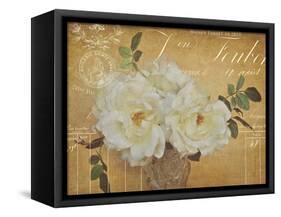 Heirloom Bouquet 3-Cristin Atria-Framed Stretched Canvas