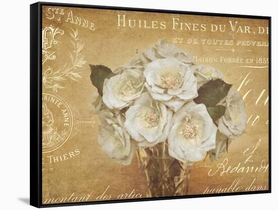 Heirloom Bouquet 5-Cristin Atria-Framed Stretched Canvas