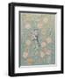 Heirloom Chinoiserie Bird I Pastel-Julia Purinton-Framed Art Print