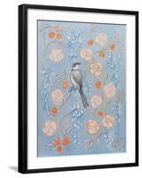 Heirloom Chinoiserie Bird I-Julia Purinton-Framed Art Print