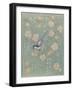 Heirloom Chinoiserie Bird II Pastel-Julia Purinton-Framed Art Print