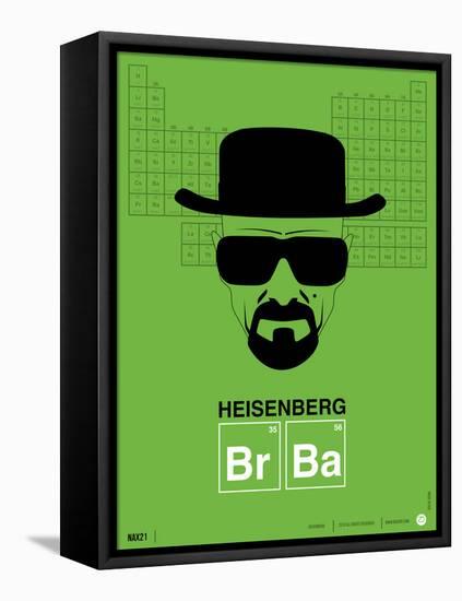 Heisenberg Poster-NaxArt-Framed Stretched Canvas