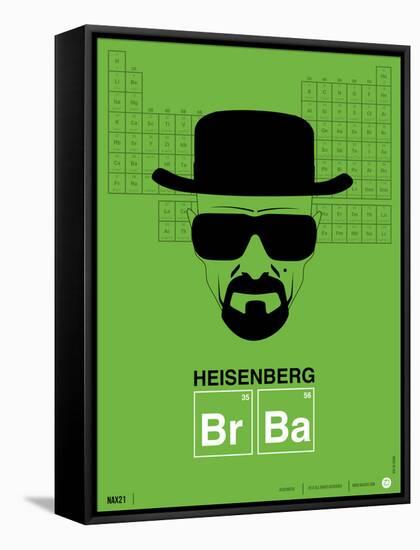 Heisenberg Poster-NaxArt-Framed Stretched Canvas
