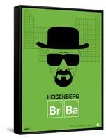 Heisenberg Poster-NaxArt-Framed Stretched Canvas