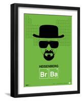 Heisenberg Poster-NaxArt-Framed Art Print