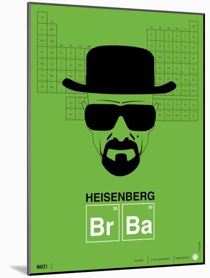 Heisenberg Poster-NaxArt-Mounted Art Print