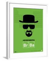 Heisenberg Poster-NaxArt-Framed Art Print