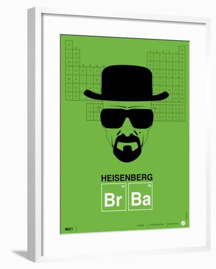 Heisenberg Poster-NaxArt-Framed Art Print