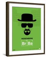 Heisenberg Poster-NaxArt-Framed Art Print