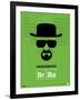 Heisenberg Poster-NaxArt-Framed Art Print