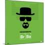 Heisenberg Poster-NaxArt-Mounted Premium Giclee Print