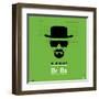 Heisenberg Poster-NaxArt-Framed Art Print