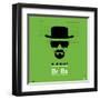 Heisenberg Poster-NaxArt-Framed Art Print