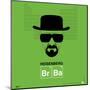 Heisenberg Poster-NaxArt-Mounted Art Print