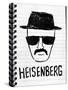 Heisenberg Sketch-null-Stretched Canvas