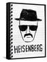 Heisenberg Sketch-null-Framed Stretched Canvas