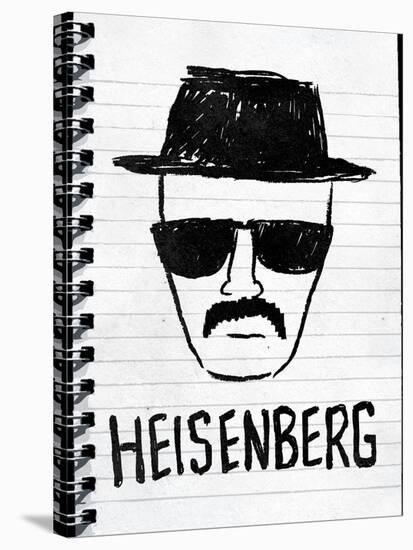 Heisenberg Sketch-null-Stretched Canvas