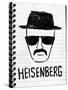 Heisenberg Sketch-null-Stretched Canvas