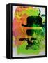 Heisenberg Watercolor-Anna Malkin-Framed Stretched Canvas