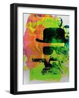 Heisenberg Watercolor-Anna Malkin-Framed Art Print