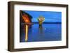 Heishiiwa rock, Esashi, Hokkaido, Japan-Christian Kober-Framed Photographic Print